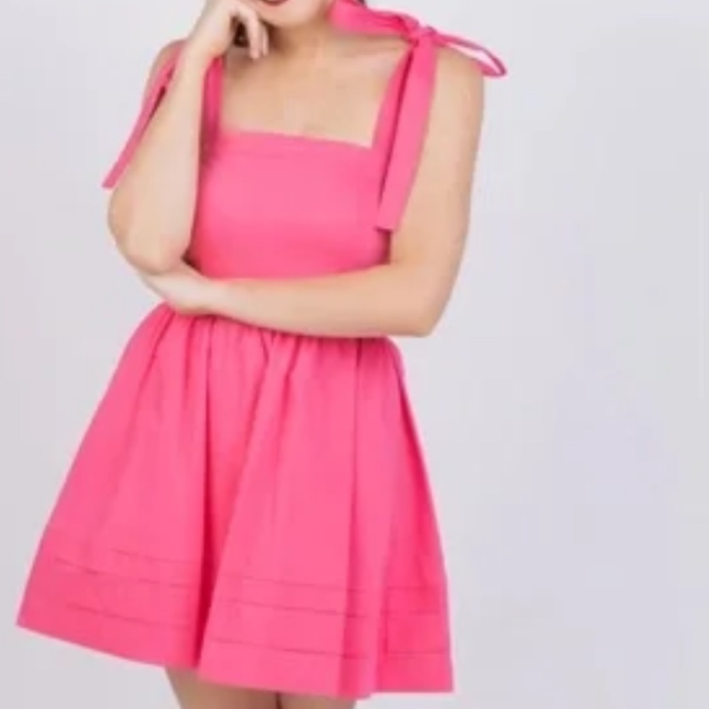 Jonathan Simkhai Vibrant Pink mini Dress